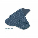 COUCHAGE 66 CONFORT - Geo Navy (66x190x4) - DUVALAY